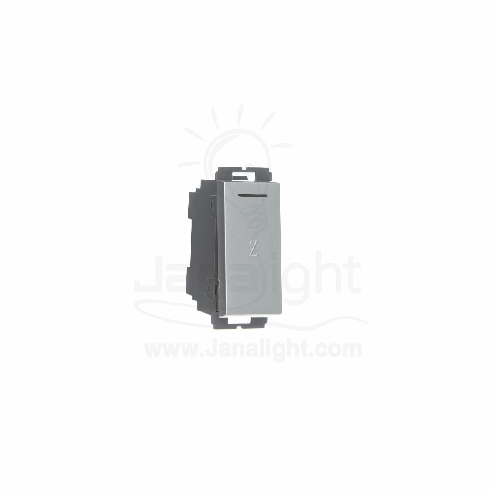 OSA مفتاح 4 طرف وسط سلم فضي four way switch osa silver